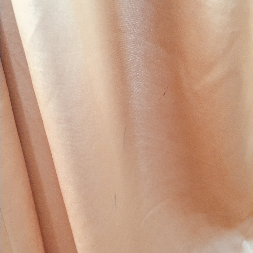 Silk satin movie star dress. Golden Goddess! - Picture 4 of 5